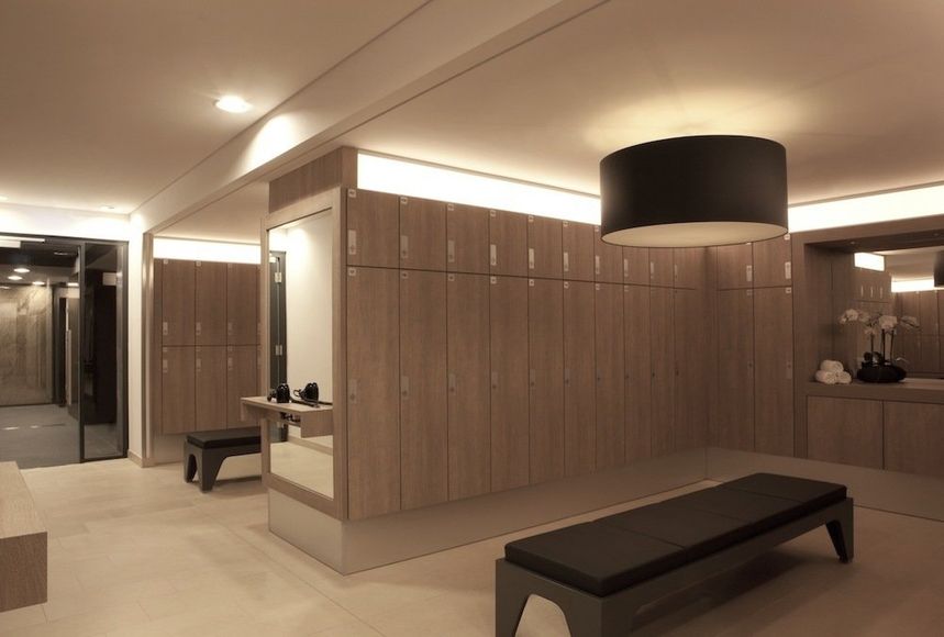 Armadietti in palestra