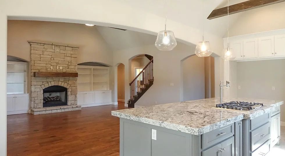 Rothchild Kitchen and Fireplace