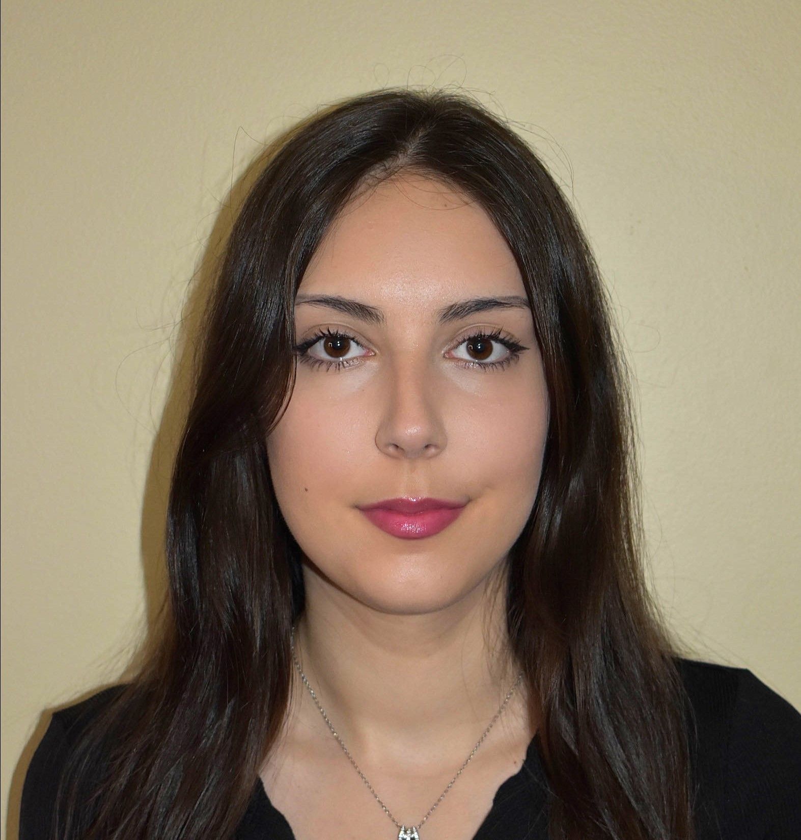 Julia Shllaku, MA / Receptionist