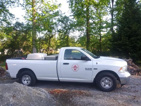White Pickup Truck — Suffolk, VA — Second Opinion Termite & Pest Control