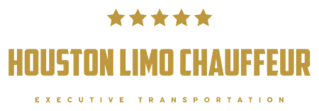 A logo for houston limo chauffeur executive transportation