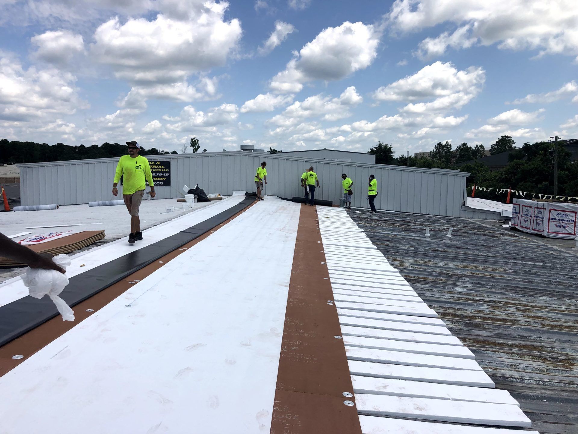 View of Building's Roof — Shreveport, LA — Commercial & Industrial Services LLC