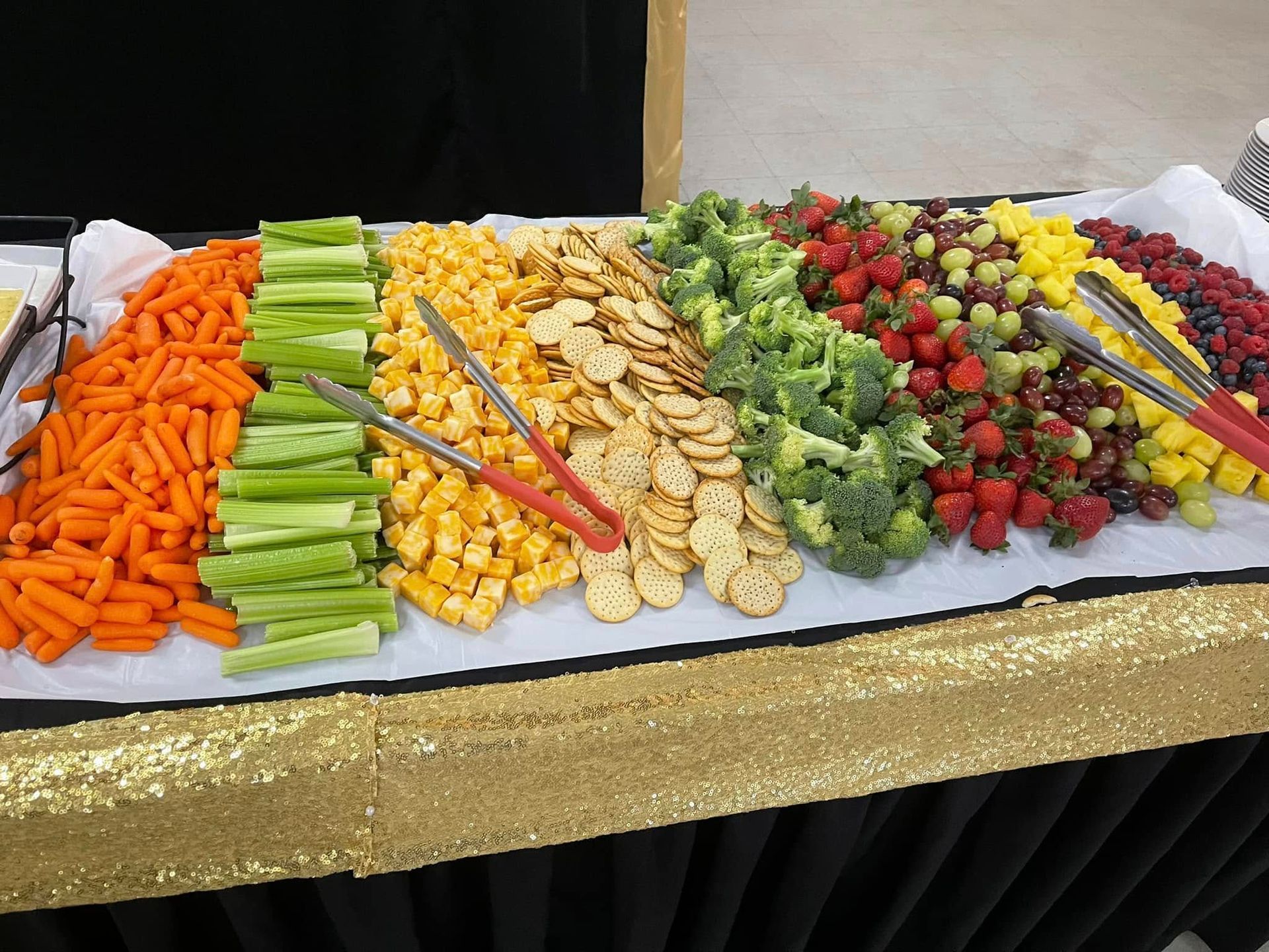 A table topped with a variety of fruits and vegetables.