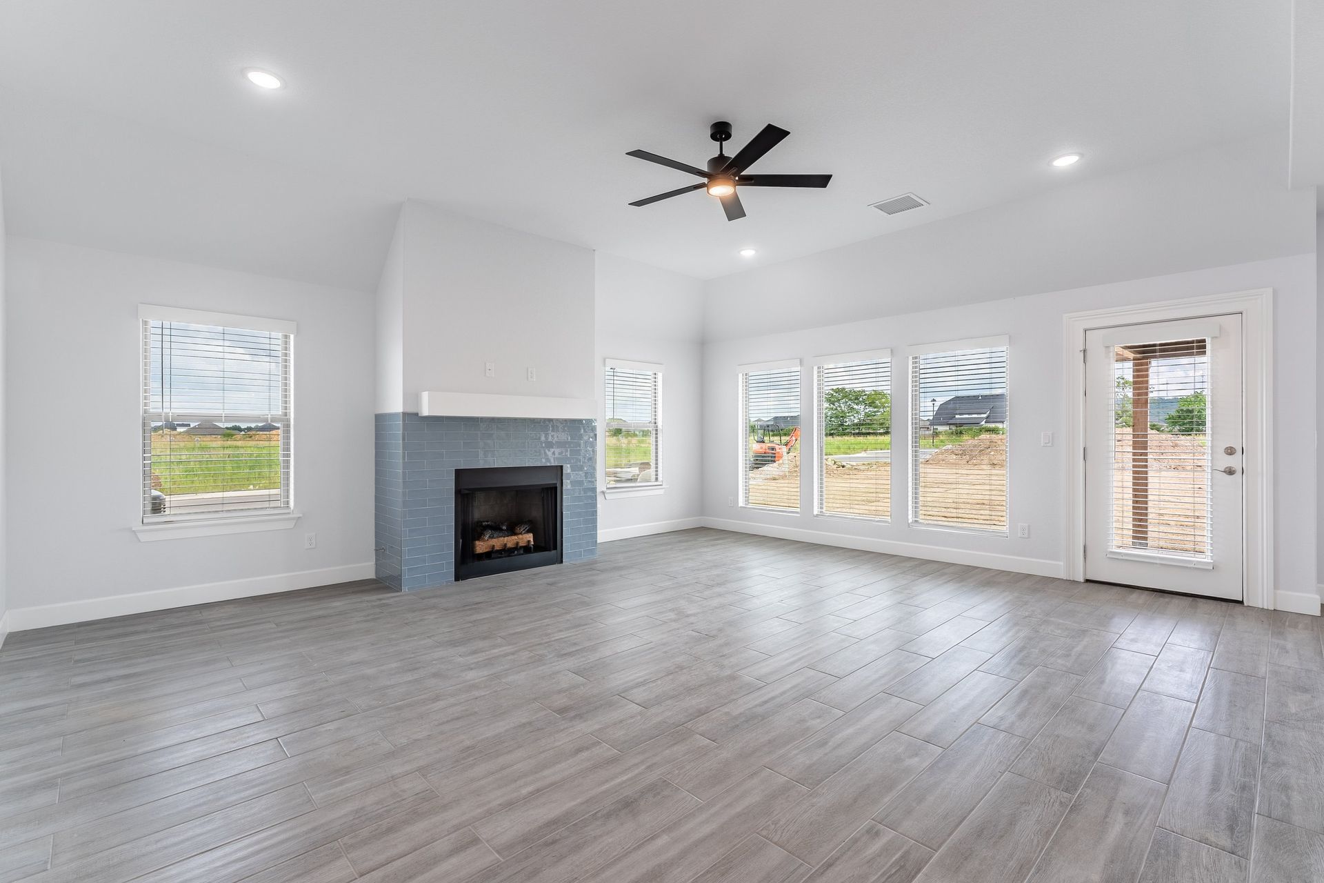 Living Room Fireplace House Home New Vision Real Estate NWA Arkansas