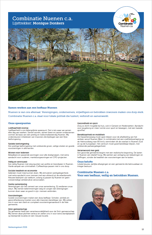 Combinatie Nuenen Ca