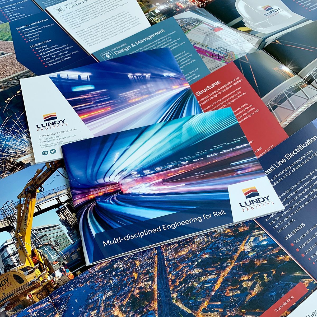 Engineering brochure design & print