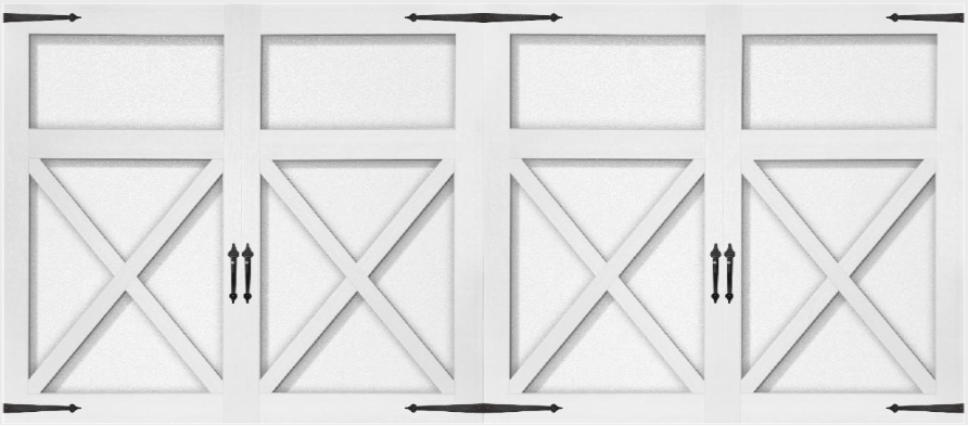 Custom Overlay Carriage Door