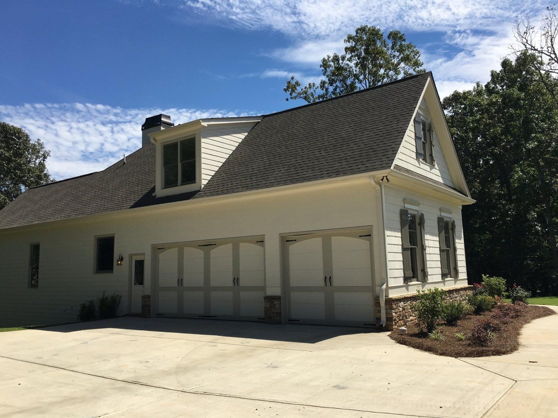 Custom Overlay Carriage Door