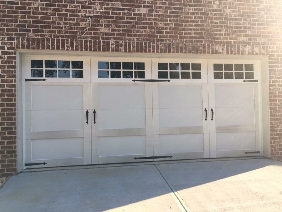 Custom Overlay Carriage Door
