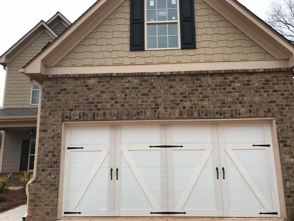 Custom Overlay Carriage Door