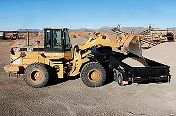 Loading Materials On Another Truck — La Luz, NM — R.D. Blankenship Dirt Work LLC
