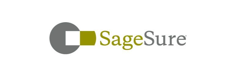 The logo for sage sure is a circle with a square in the middle.