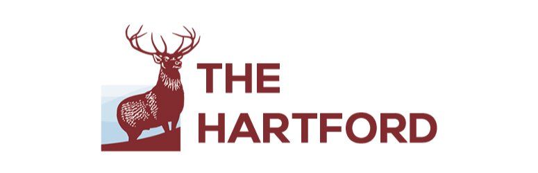 The hartford logo has a deer on it
