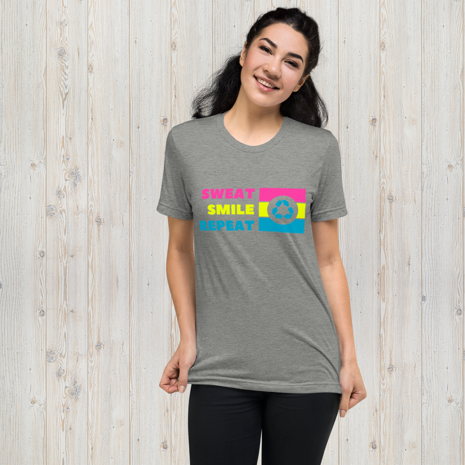 Sweat Smile Repeat T-Shirt