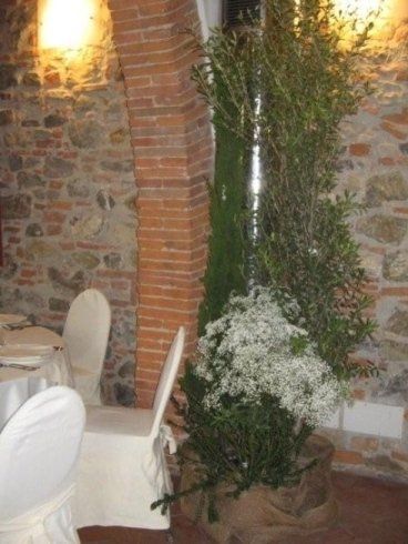 allestimento floreale per cerimonia