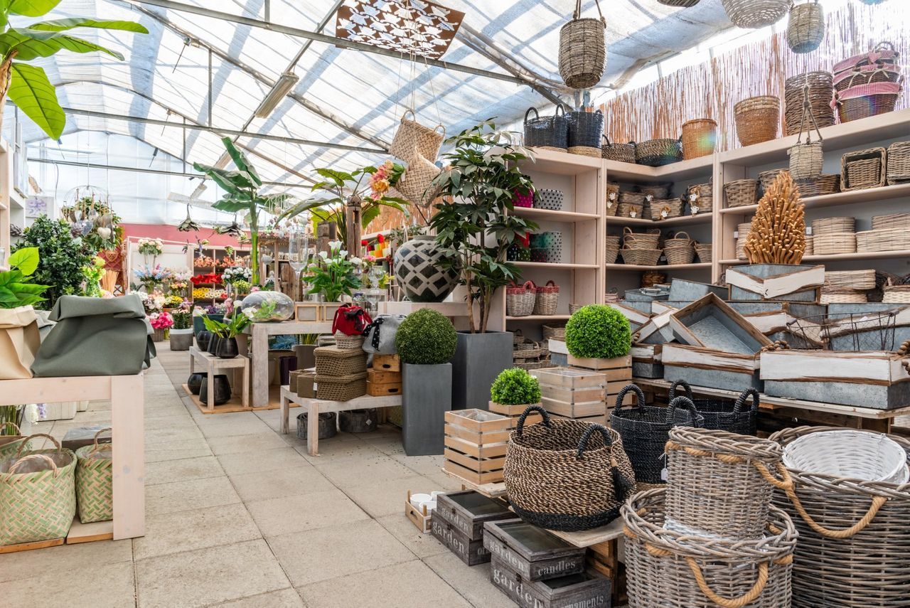 vendita di cesti per fiori