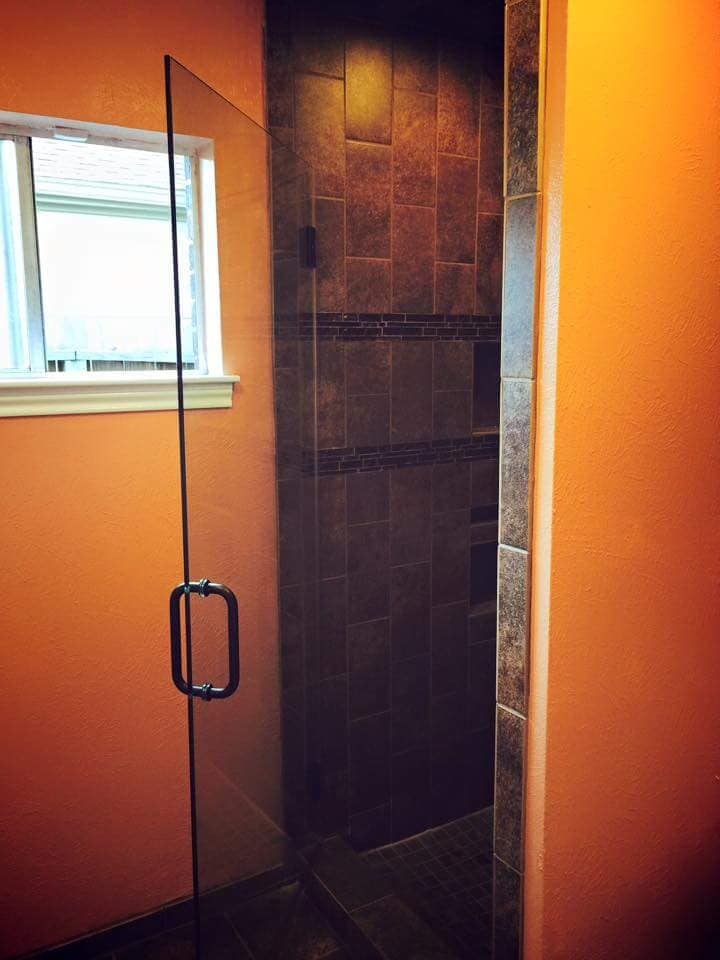 Shower Glass Door —  Residential Glass in Houston, TX