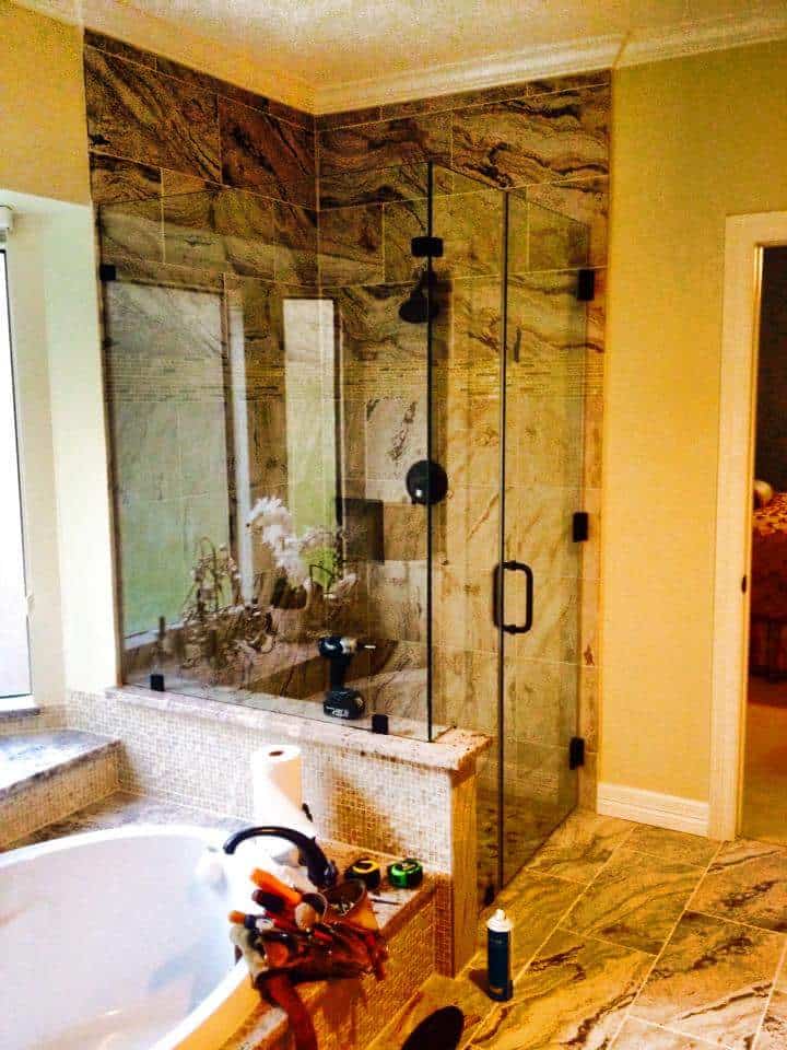 Modern Shower Glass for Residential —  Residential Glass in Houston, TX