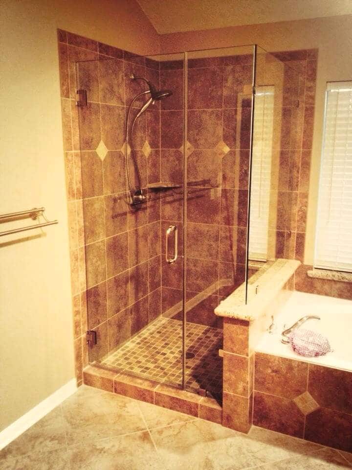 Custom Modern Shower Design —  Residential Glass in Houston, TX