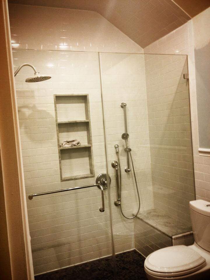 Shower Glass Enclosure —  Residential Glass in Houston, TX