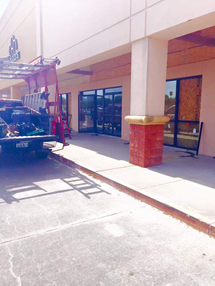 Installing Window Glass — Commercial Glass in Houston, TX