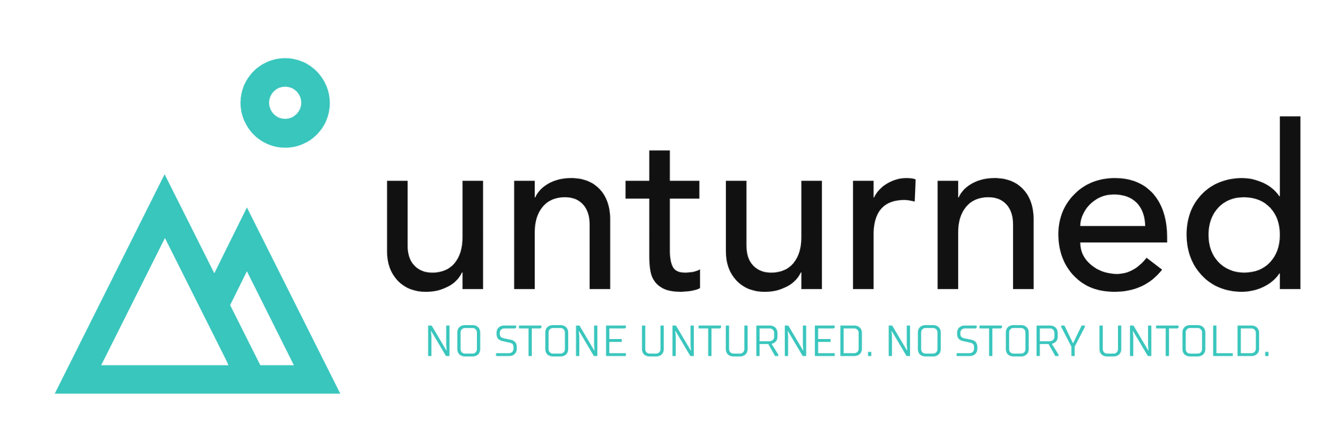 unturned agency logo representing innovative research insights, PR and strategic brand solutions