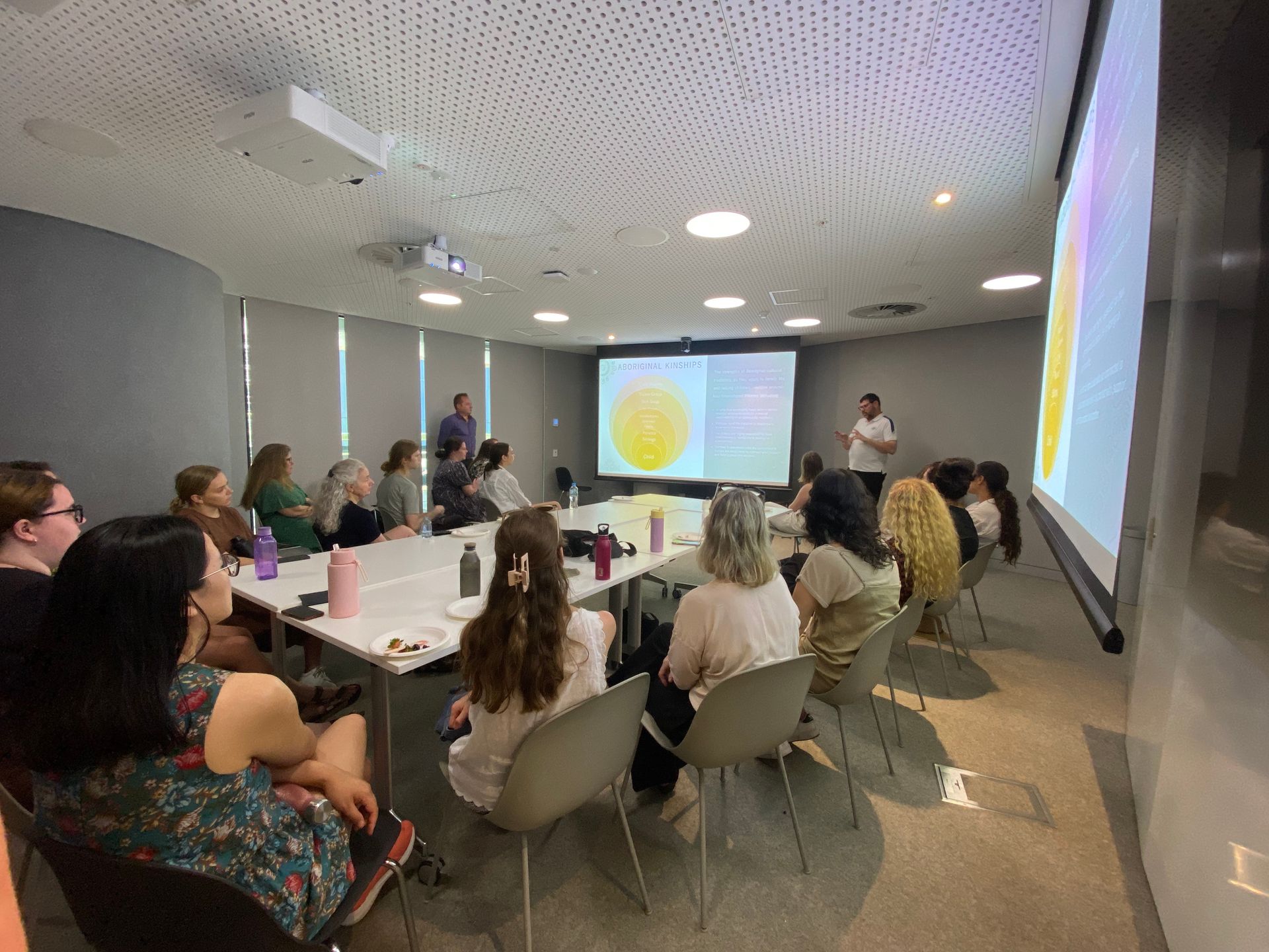 Shane Phillips is standing in front of a group of people | Cultural Awareness Training
