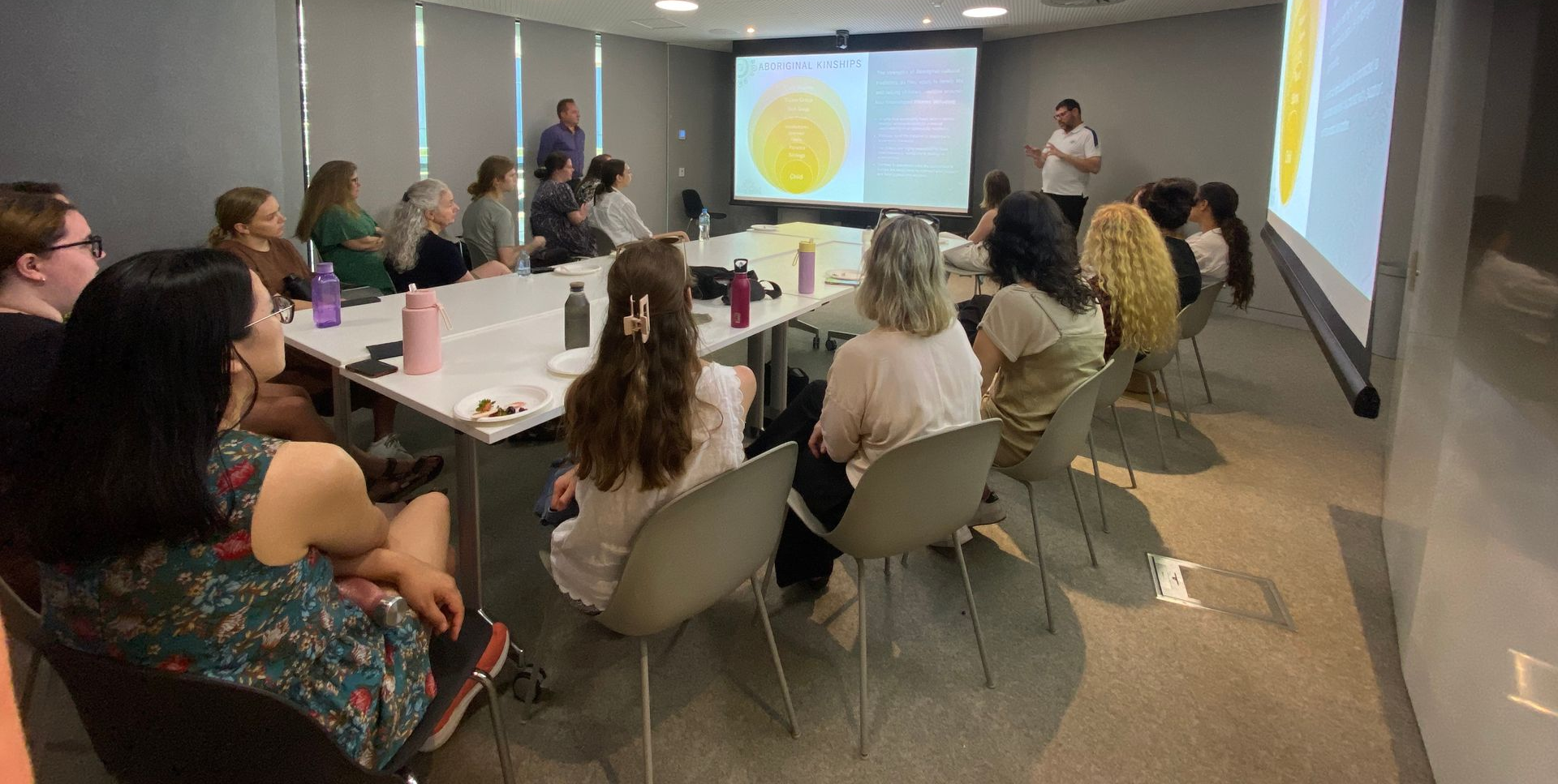 Diverse team attending cultural awareness training in the workplace