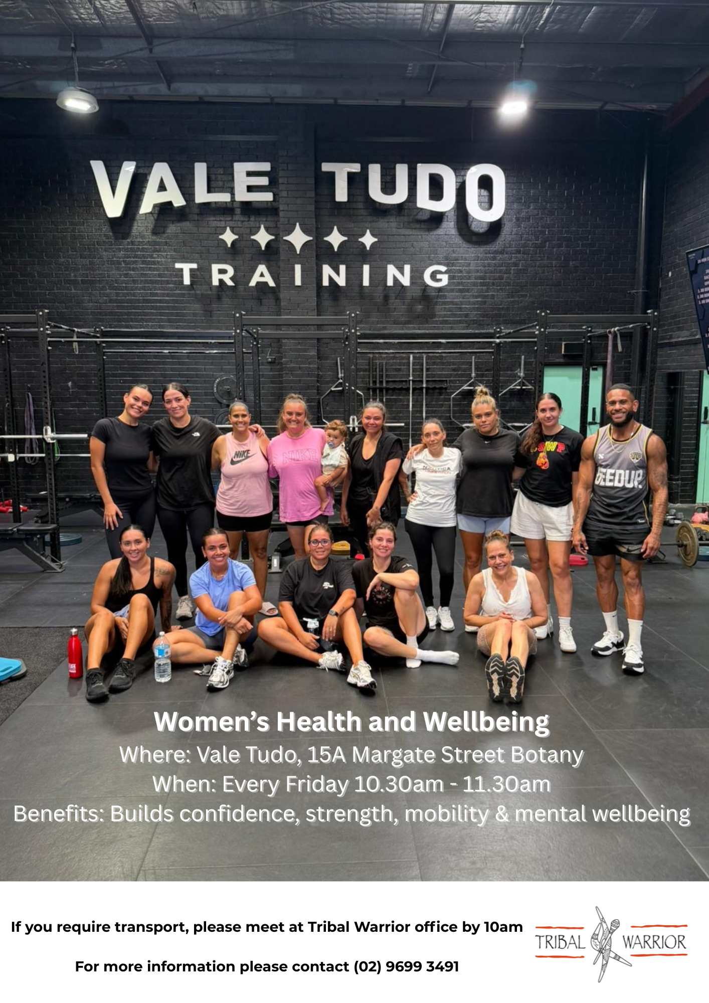 Tribal Warrior Womens Fitness groups
