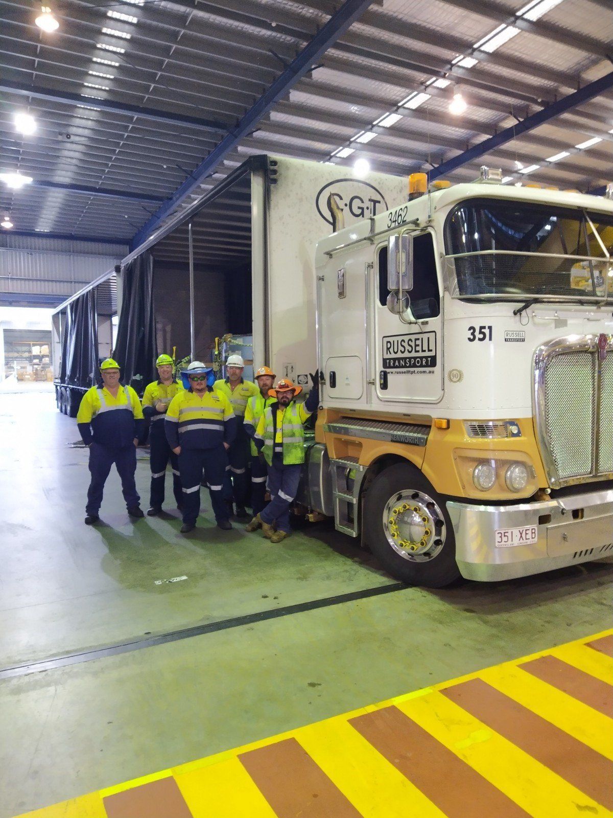 CGT Team — Eagle Farm, QLD — Russell Transport Pty Ltd