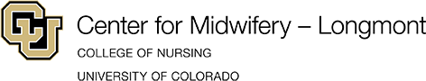 CU Center for Midwifery Longmont brand logo