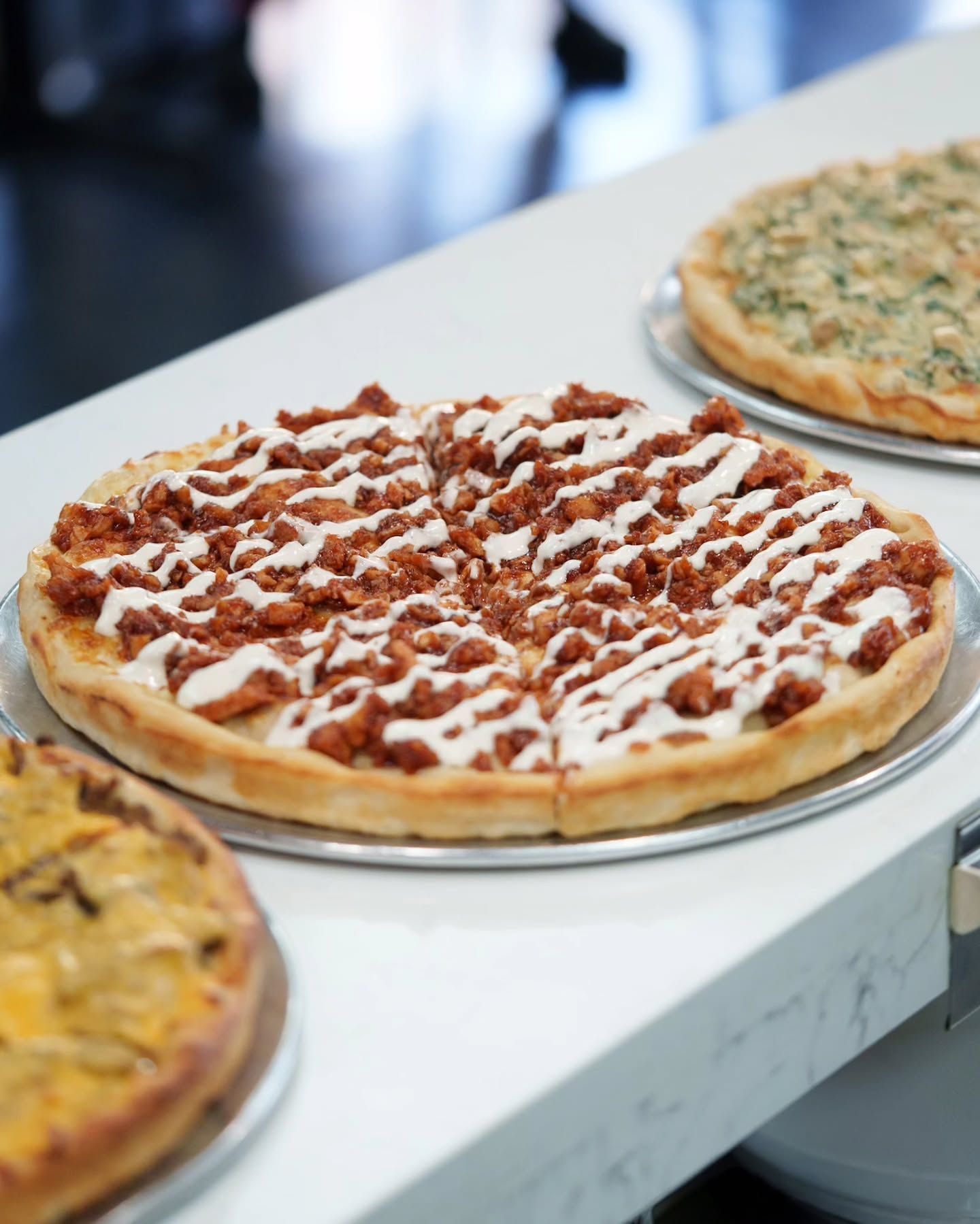 Plum Tomato Pizzeria BBQ Chicken Ranch