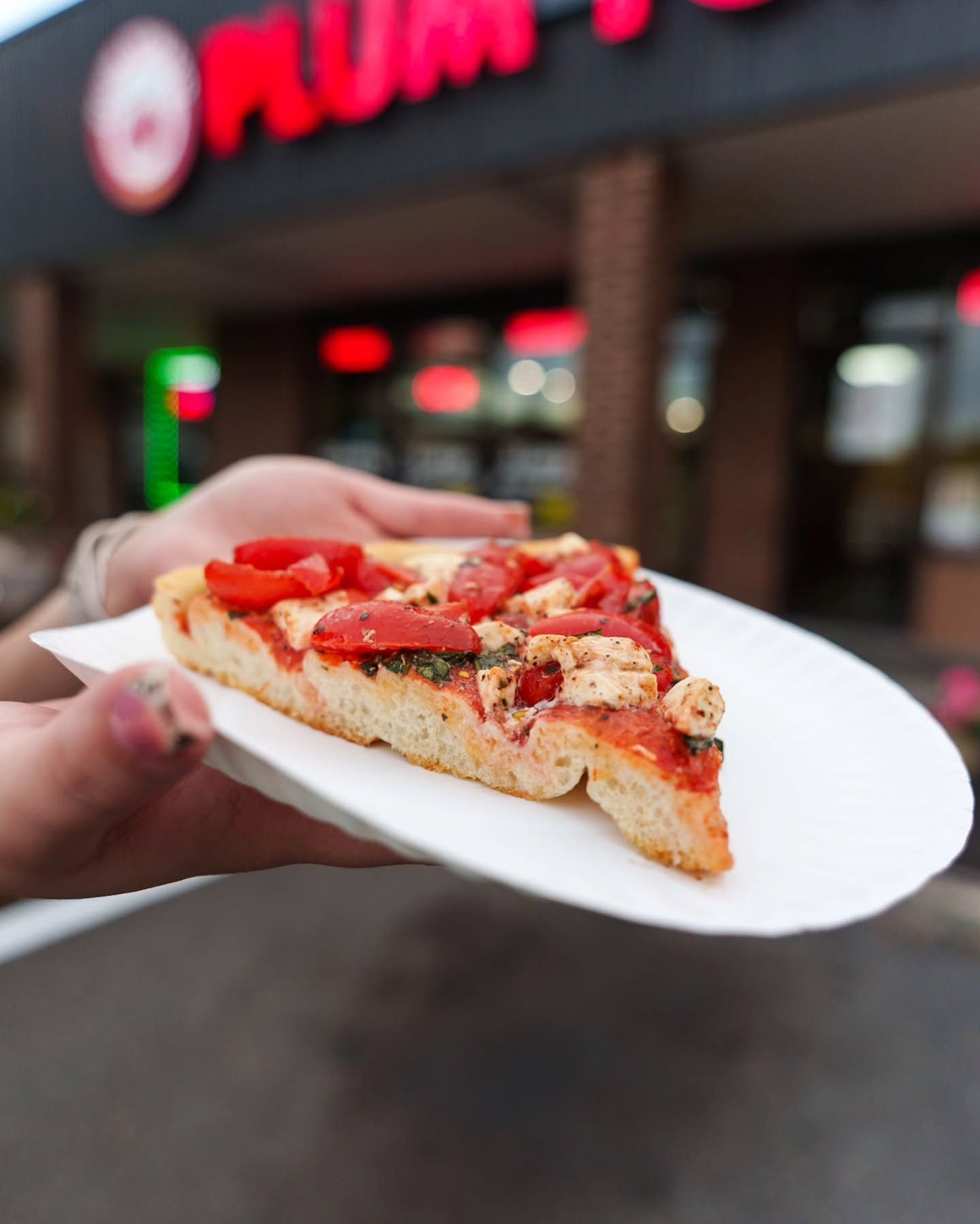 Plum Tomato Pizzeria Slice