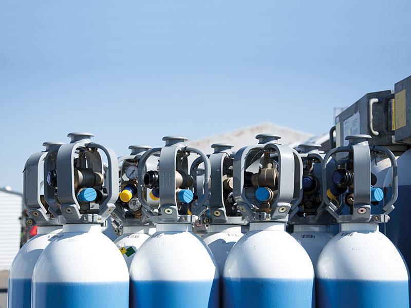 Picture of Cylinders as Hazardous Waste