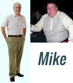 Before and After of Mike Poirier