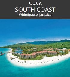 An aerial view of sandals south coast whitehouse , jamaica.