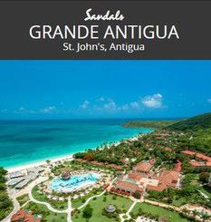 An aerial view of sandals grande antigua in st. john 's antigua.