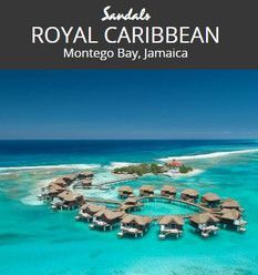 An aerial view of sandals royal caribbean montego bay jamaica.