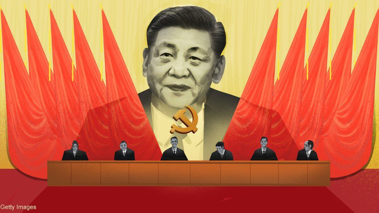 Chinese Leaders at Great Hall of the People in Beijing