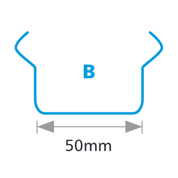 A drawing of a pot with the letter b on it.