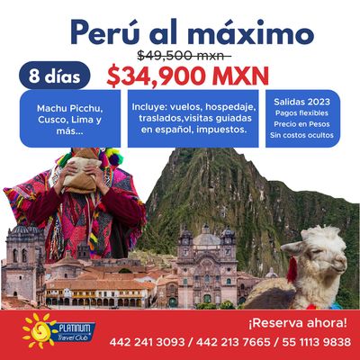 PLATINUM TRAVEL CLUB | (442) 213 7665