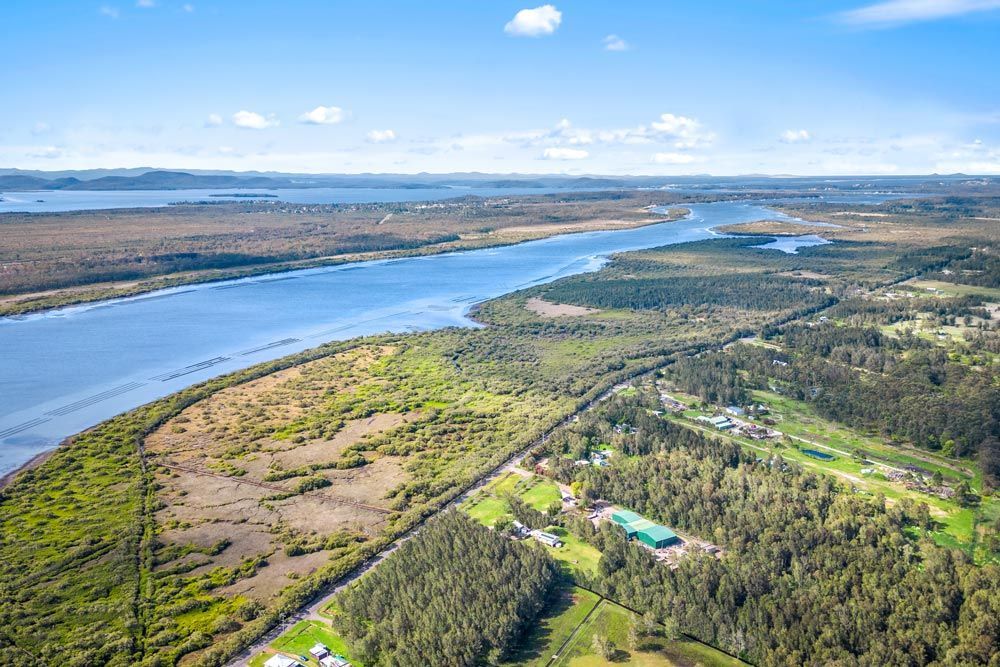 View Of The Community Separated By Bodies Of Water — Water Equipment Service in Bobs Farm, NSW