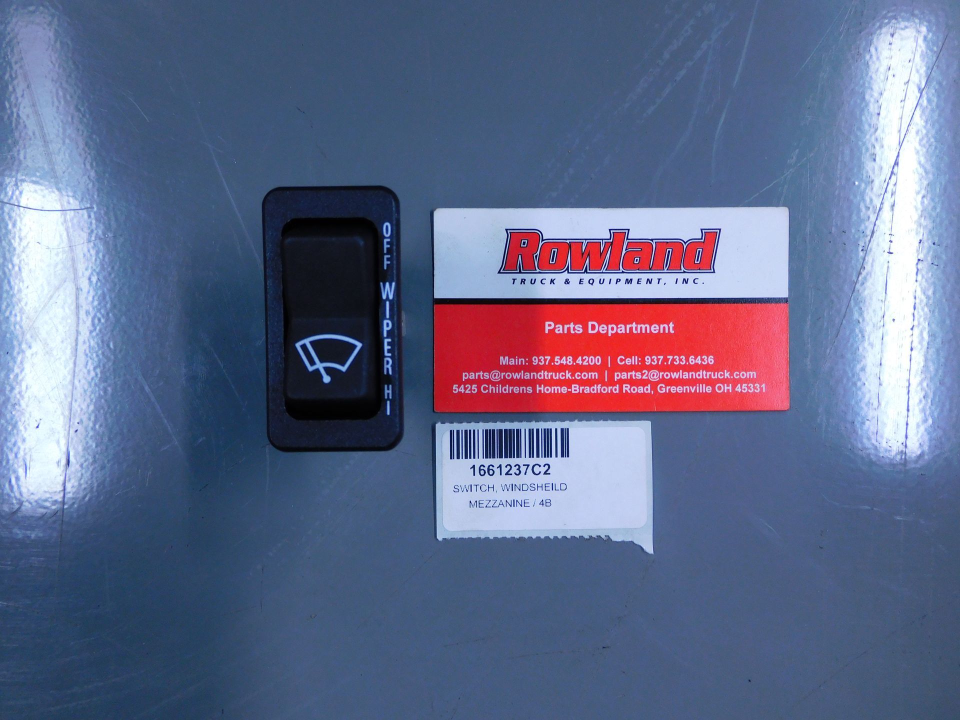 Windshield Switch 1661237C2