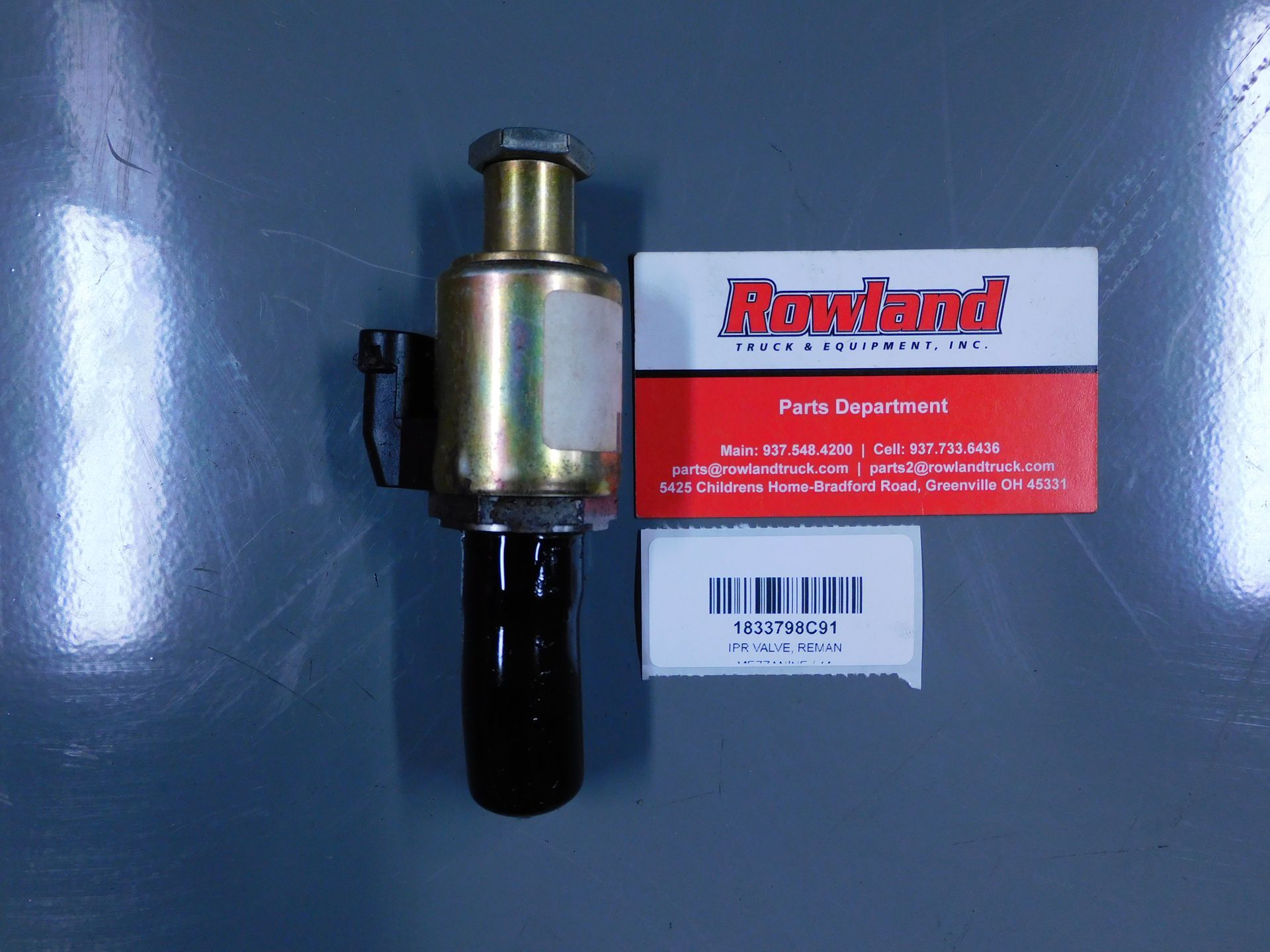 Reman IPR Valve 1833798C91