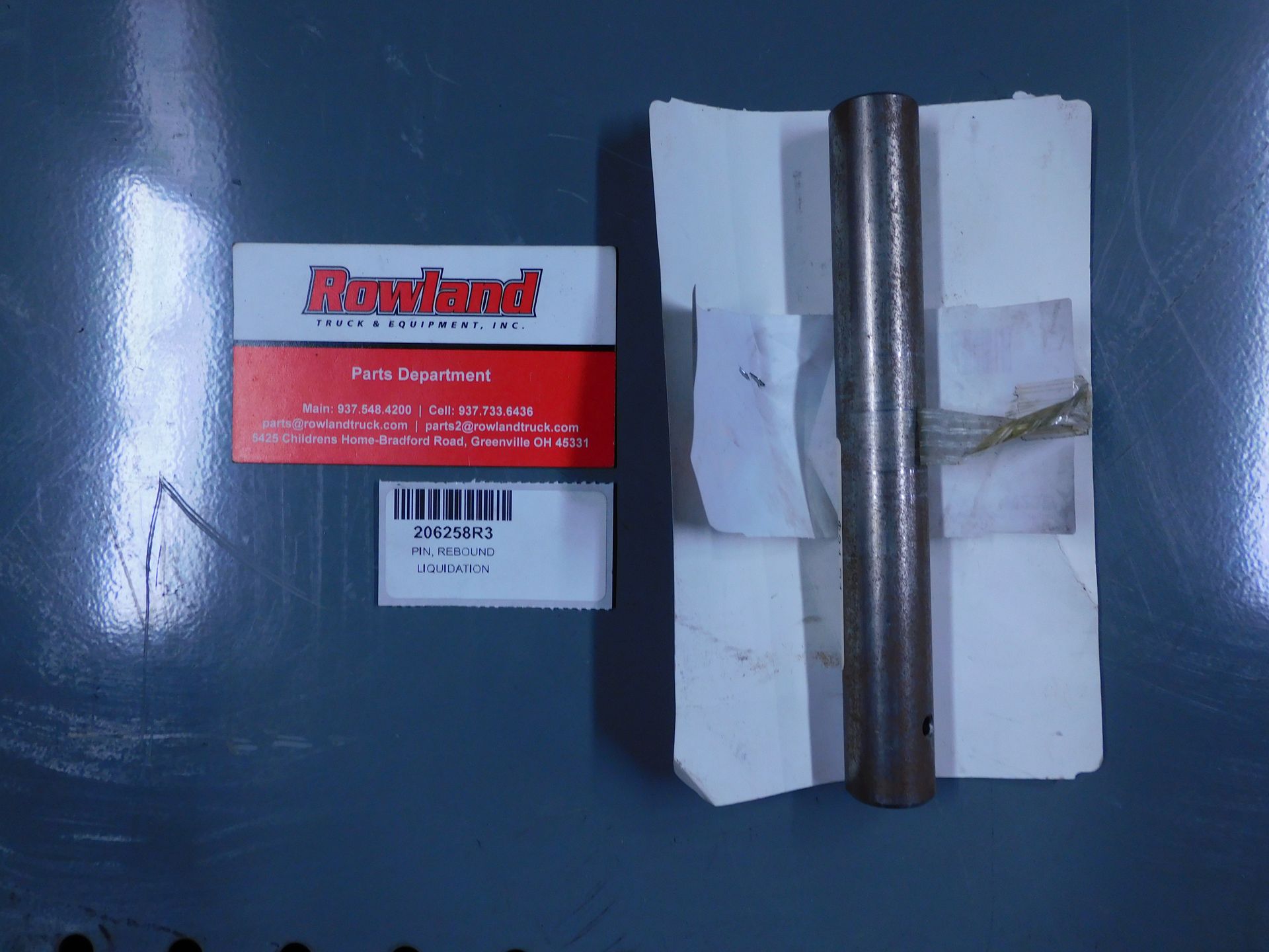 Rebound Pin 206258R3