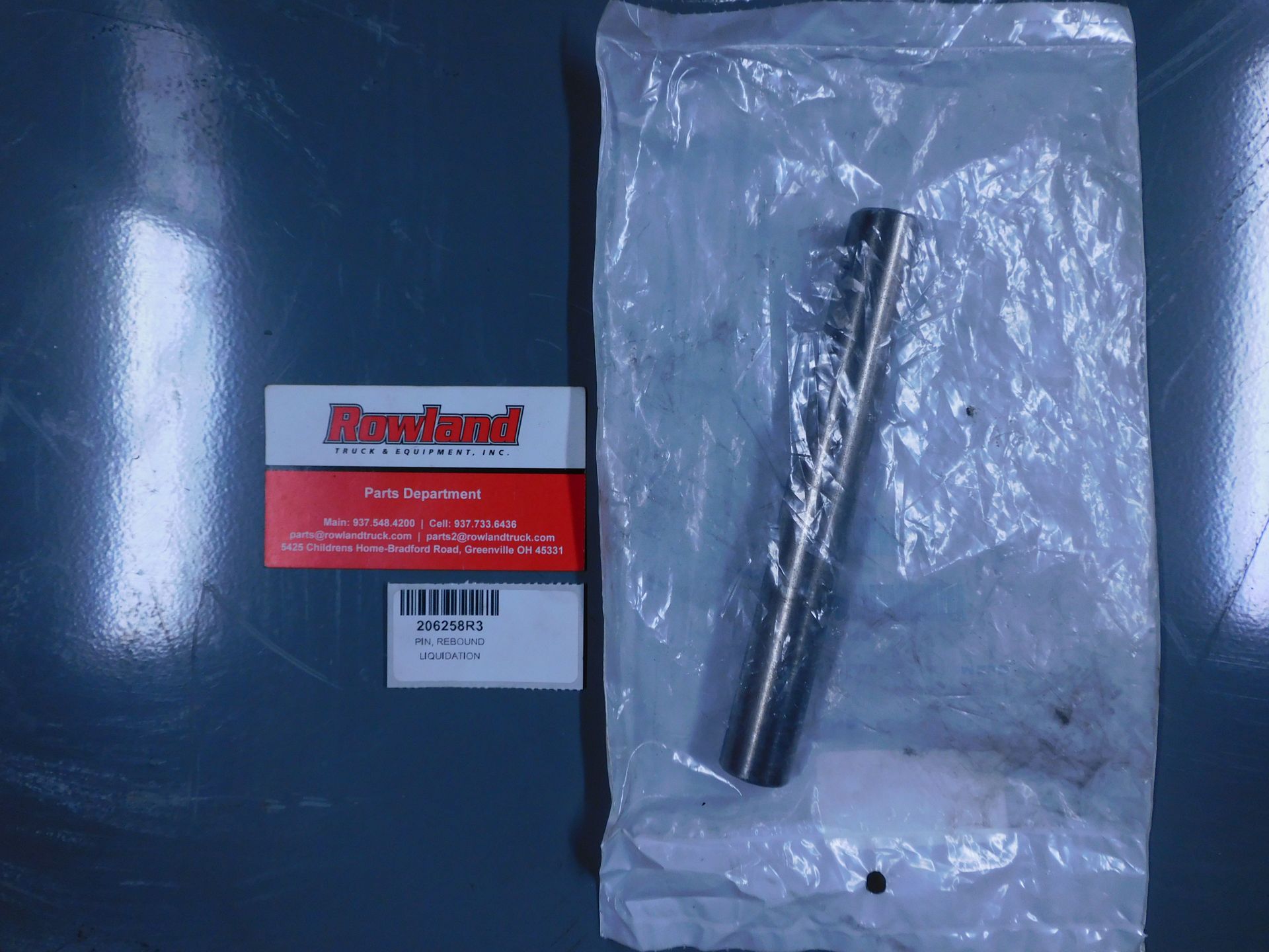 Rebound Pin 206258R3