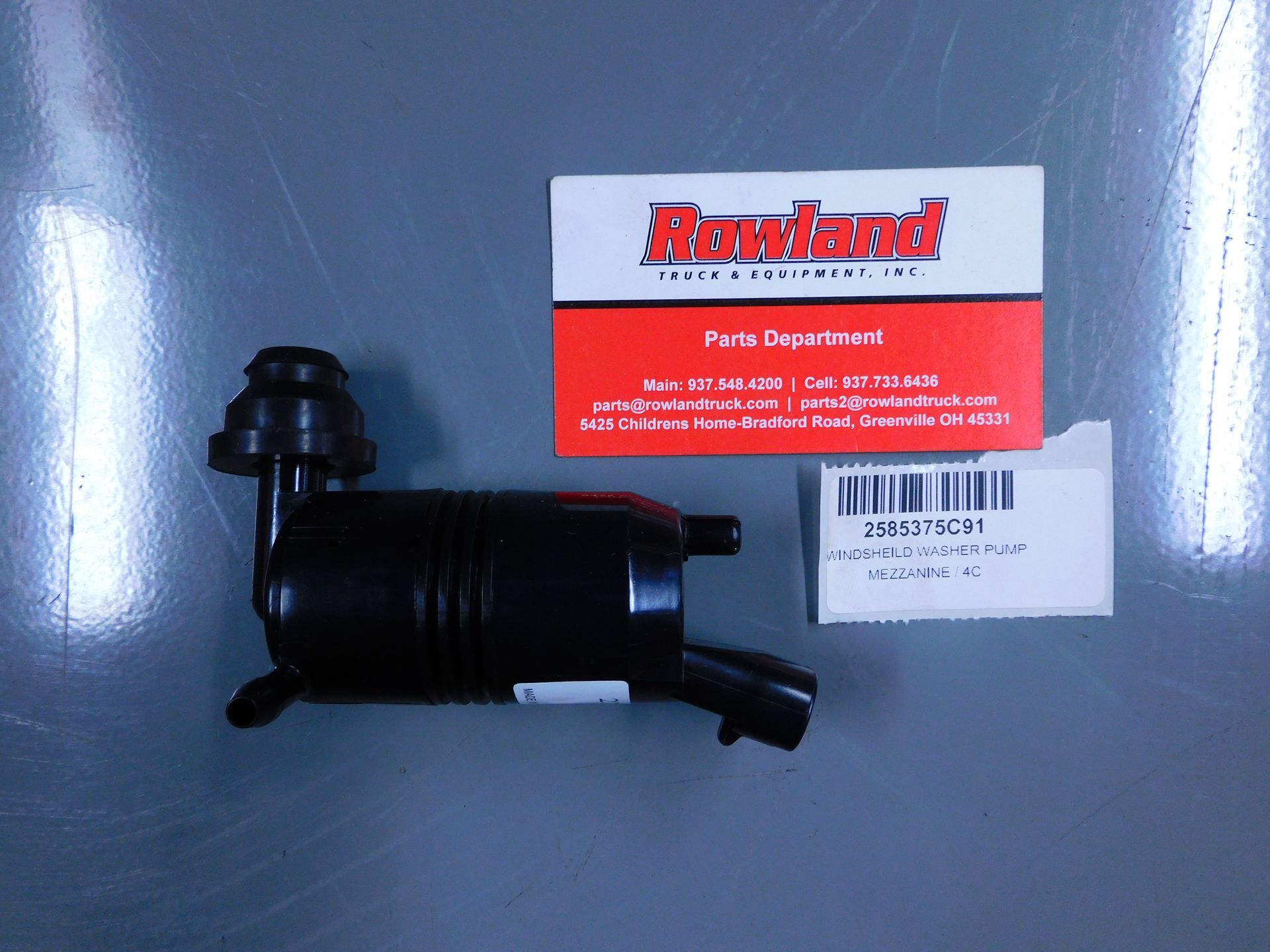 Windshield Washer Pump 2585375C91