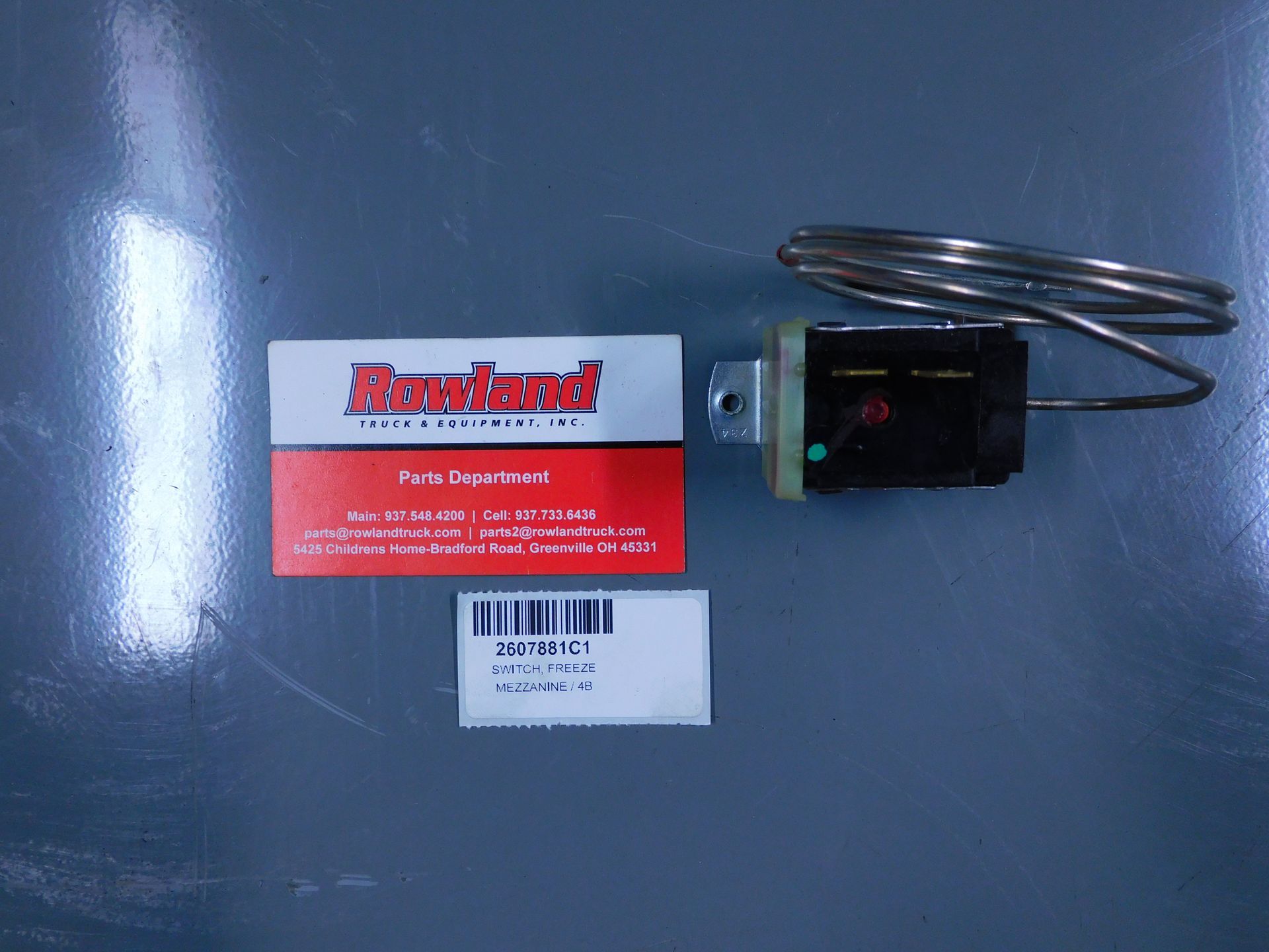 Freeze Switch AC Thermostat 2607881C1