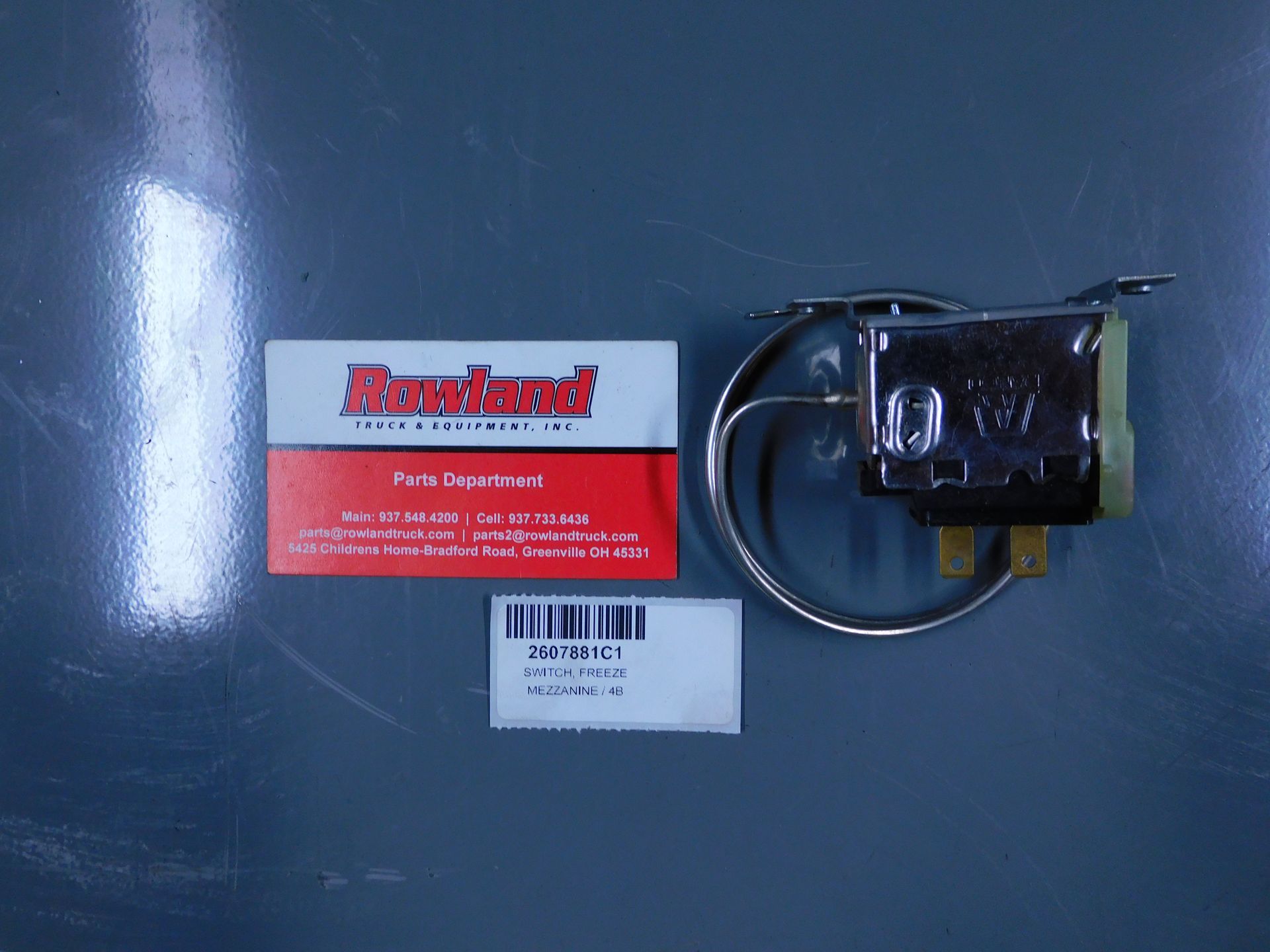 Freeze Switch AC Thermostat 2607881C1