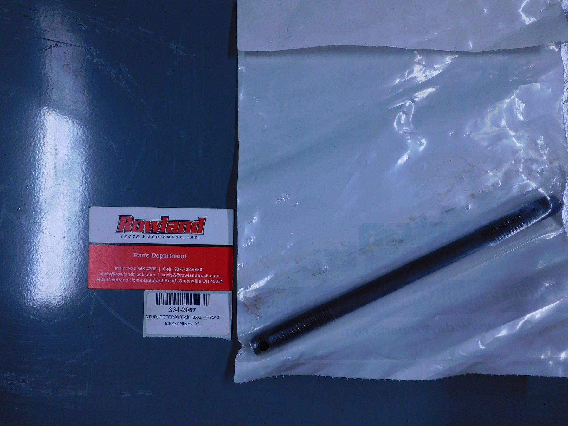 Peterbilt Air Bag Stud 334-2087